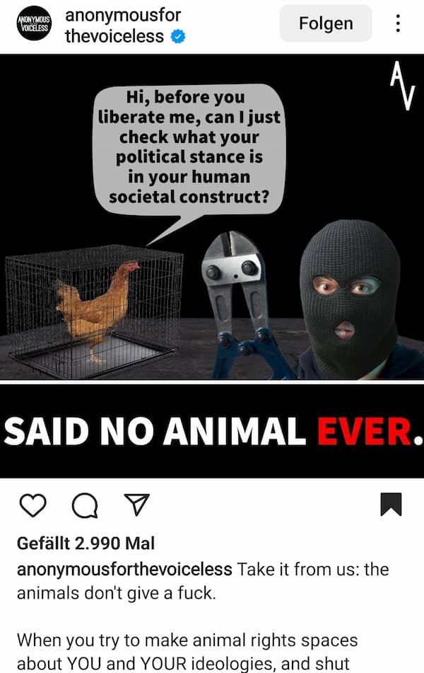 Said No Animal