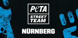 PETA Streetteam Nürnberg